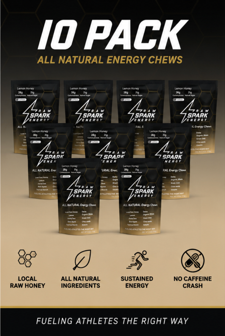 Raw Spark Energy Chews – Lemon (10 Pack)