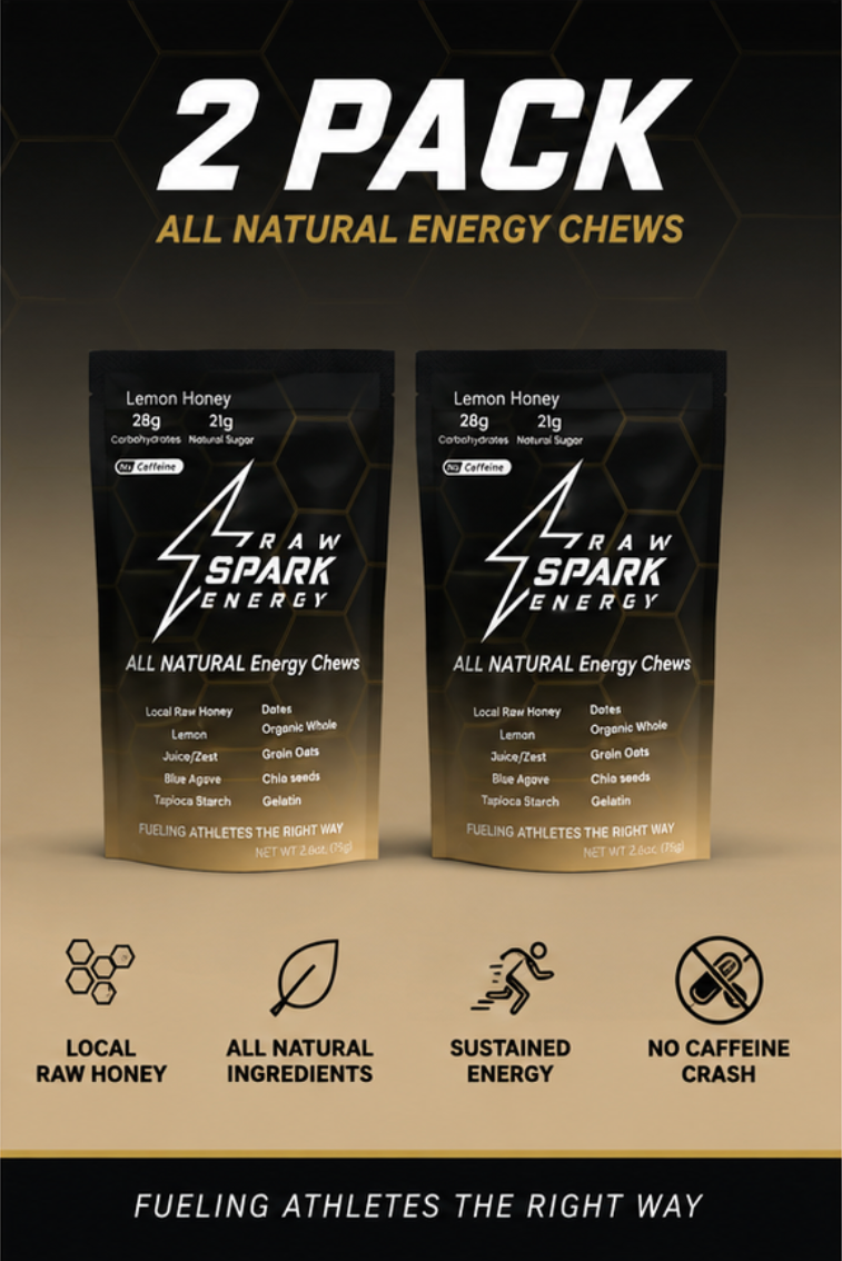 Raw Spark Energy Chews – Lemon (2 Pack)